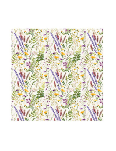 TOVAGLIA QUADRATA RISVEGLIO C/FIORI