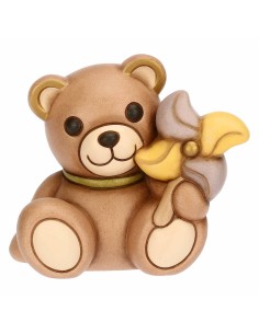 Thun - Teddy Primavera in ceramica con girandola, piccolo