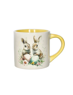 MUG HAPPY RABBIT GIALLA