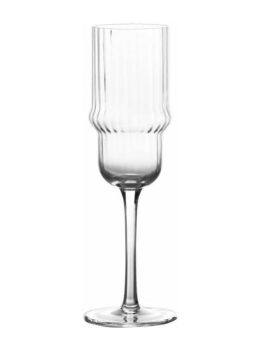 SET 6 FLUTE VOLANT VETRO