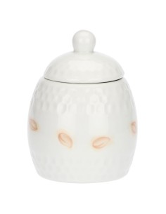 Mini zuccheriera in porcellana con cucchiaino 2