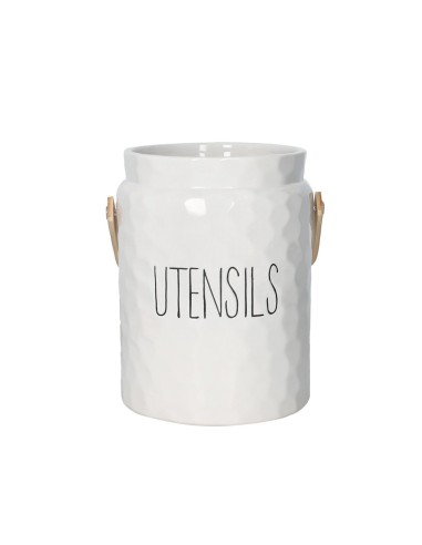 Barattolo porta utensili new age dolomite c/manico bamboo