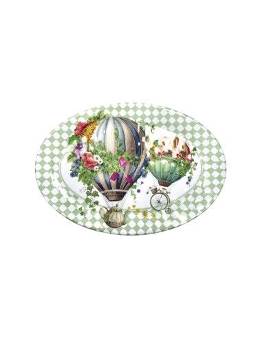 Vassoio ovale wonderland melamina