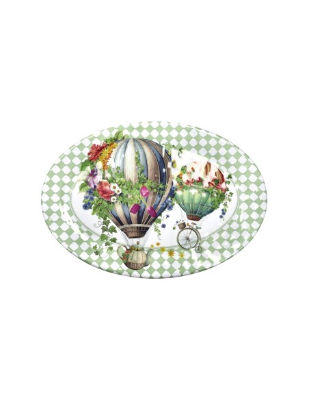 Vassoio ovale wonderland melamina