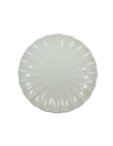 Set 6 Piattini calipso avorio in stoneware