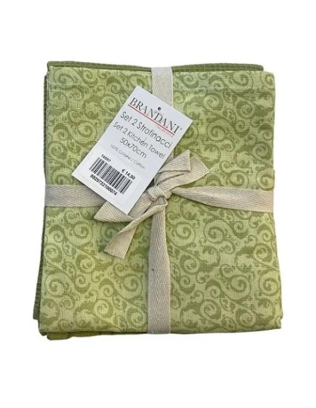 SET 2 STROFINACCI VERDE LIMONE