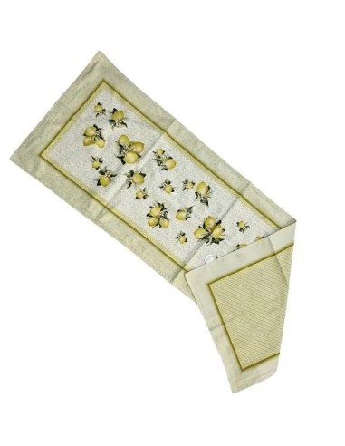STRISCIA RUNNER CON DECORO LIMONI