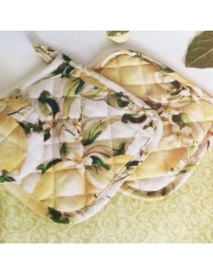 SET 2 PRESINE DECORO LIMONI