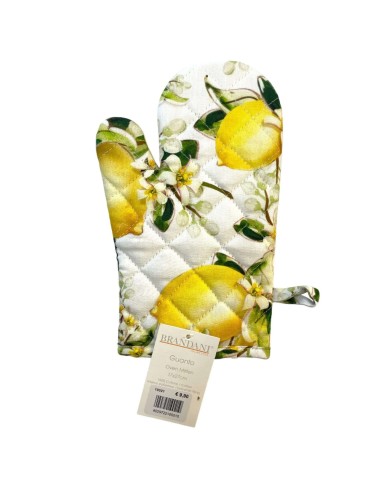 GUANTO DA CUCINA DECORO LIMONI