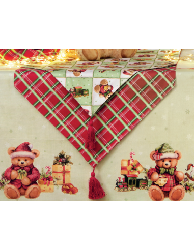 STRISCIA RUNNER VERDE COCCOLE