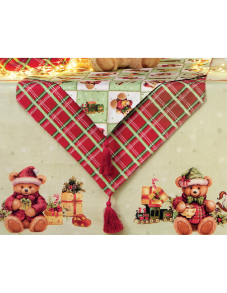 STRISCIA RUNNER VERDE COCCOLE