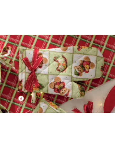 GUANTO FORNO VERDE COCCOLE