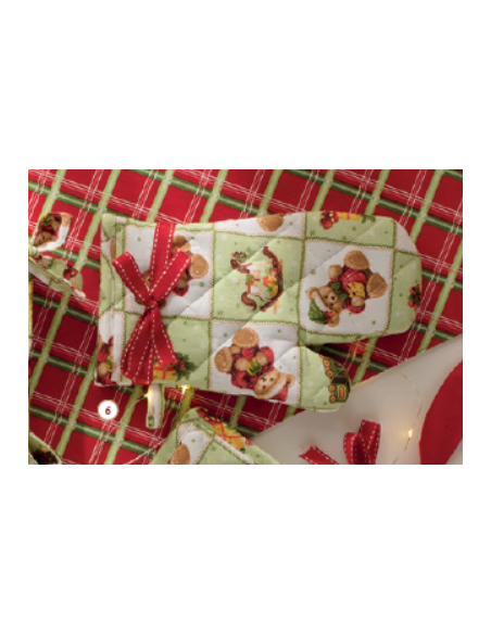 GUANTO FORNO VERDE COCCOLE