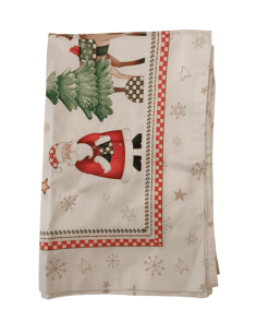 STRISCIA RUNNER BIANCA NATALE