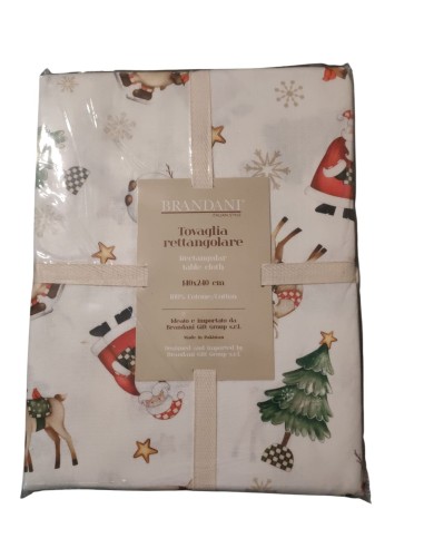 TOVAGLIA BIANCA NATALE 140x240