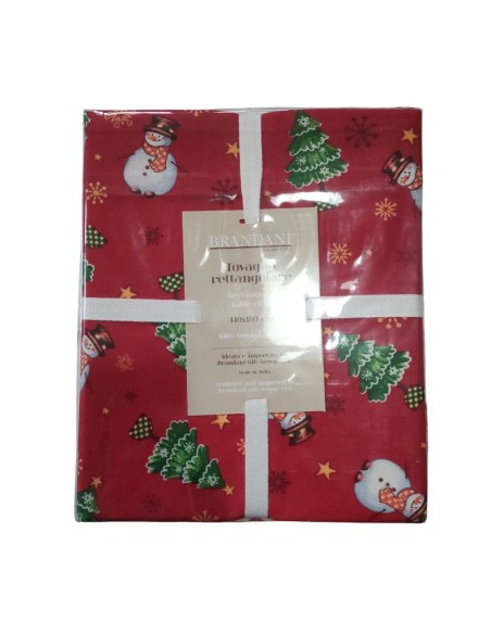 TOVAGLIA ROSSA NATALE 140x180