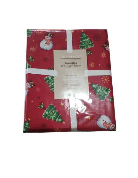 TOVAGLIA ROSSA NATALE 140x240
